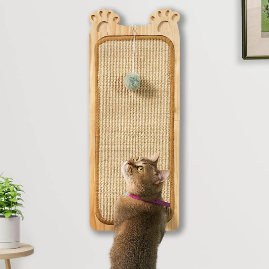 Wall Mounted Cat Scratcher – Space-Saving Fun for Your Feline