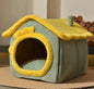 Snuggle Haven: The Enclosed Pet Bed Your Fur Baby Will Love"