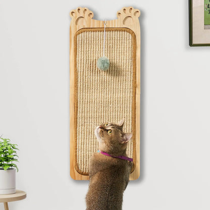 Wall Mounted Cat Scratcher – Space-Saving Fun for Your Feline